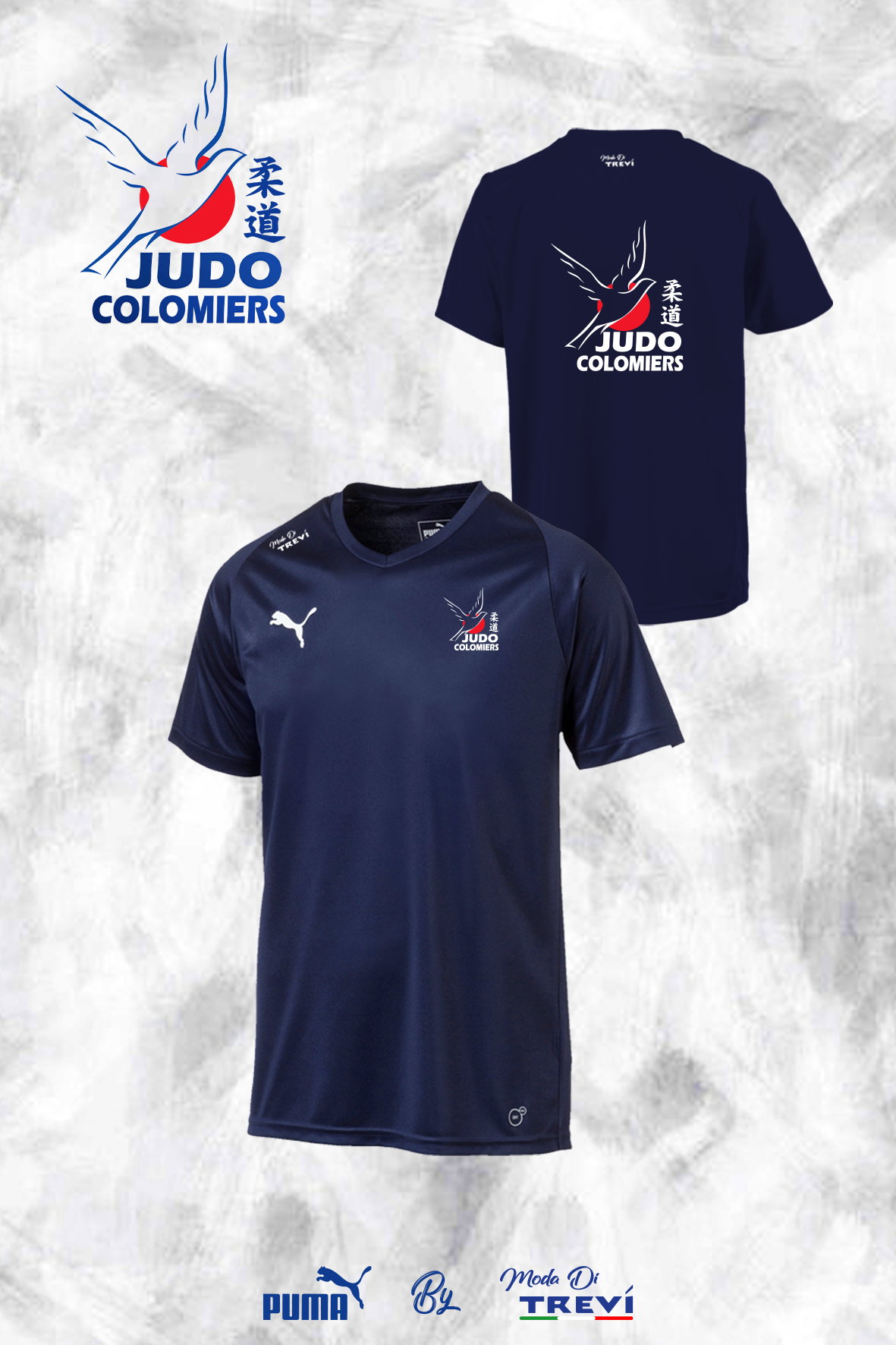 T-shirt Puma Liga Core mc Colomiers Judo Puma : Équipementier sportif club association - Trevisport