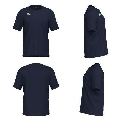 T-Shirt Kappa MELETO - Bleu Marine