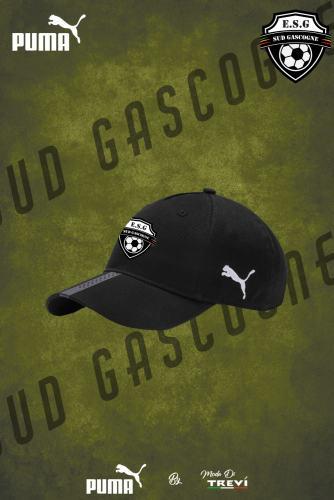 Casquette Puma TeamLiga Noire ESG
