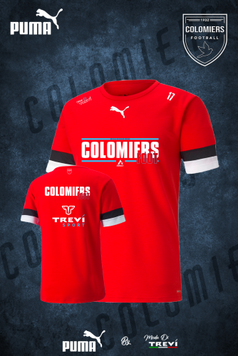 Maillot Puma TeamRise Gardien Rouge Colomiers foot
