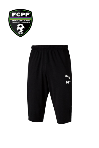 Pantalon 3/4 Liga Noir FCPF
